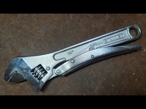Stanley Locking "Vise-Grip" Adjustable 'Crescent' Wrench Review