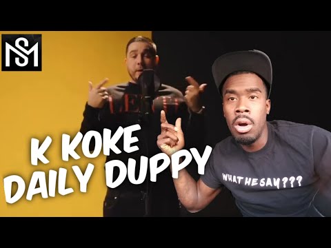 AMERICAN REACTS TO UK RAPPERS K Koke - Daily Duppy