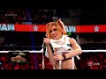 Becky Lynch And Bianca Belair Brawl WWE Raw 7 25 22 1080p