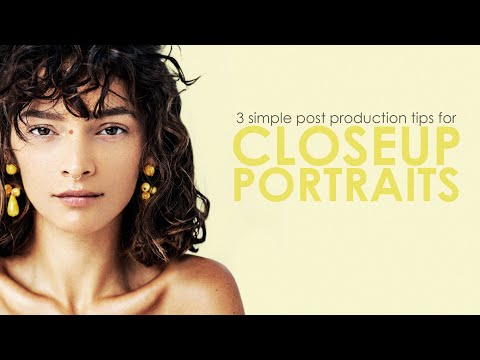 retouching tips for closeup portraits.
