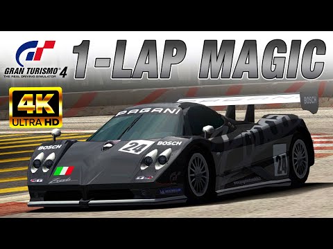 1-Lap Magic: Pagani Showdown - Gran Turismo 4, 4K60, PCSX2