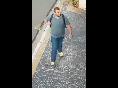 Renato é visto caminhando pela Vicinal Ângelo Zacaner sentido Rubiácea-SP