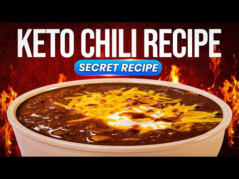 Keto Chili Recipe | EASY Low Carb No Bean Chili Recipe