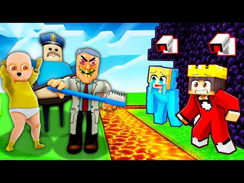 Monsters Attack Safest House in Minecraft