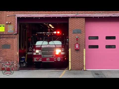*Boston, MA Engine 24 & Ladder 23 [FULL HOUSE]* Responding for a box alarm 09/18/21￼