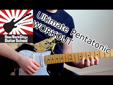 24 Play Along Exercises: Ultimate Pentatonic Scale Guitar Workout