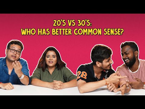 20's VS 30's Who Has Better Common Sense? | Ok Tested