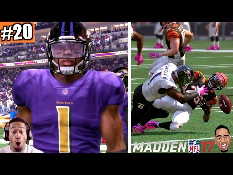 MADDEN 17 CAREER MODE GAMEPLAY: HUGE HIT STICK FUMBLE Ep.20