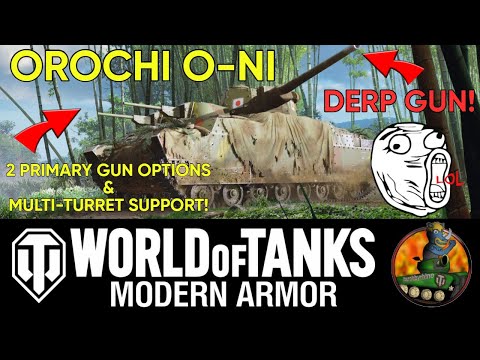 OROCHI O-NI II Tank Review II Derp Fun! II Is It Worth The Gold? II WoT Console II The Independents