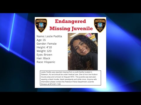 NJ Paterson Police Searching For A Missing Fifteen Year–Old Girl