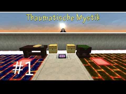 Alle Tools zum Start ∏ Minecraft Thaumcraft 4 Tutorial ∏ Thaumatische Mystik #01