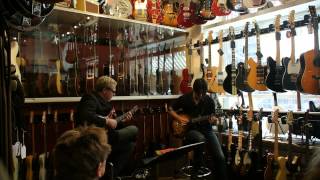 Mike Moreno  And Ulf Bandgren plays Body and Soul at No1 Guitarshop