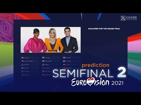 Eurovision 2021: Semi-Final 2 | Qualifiers | Prediction