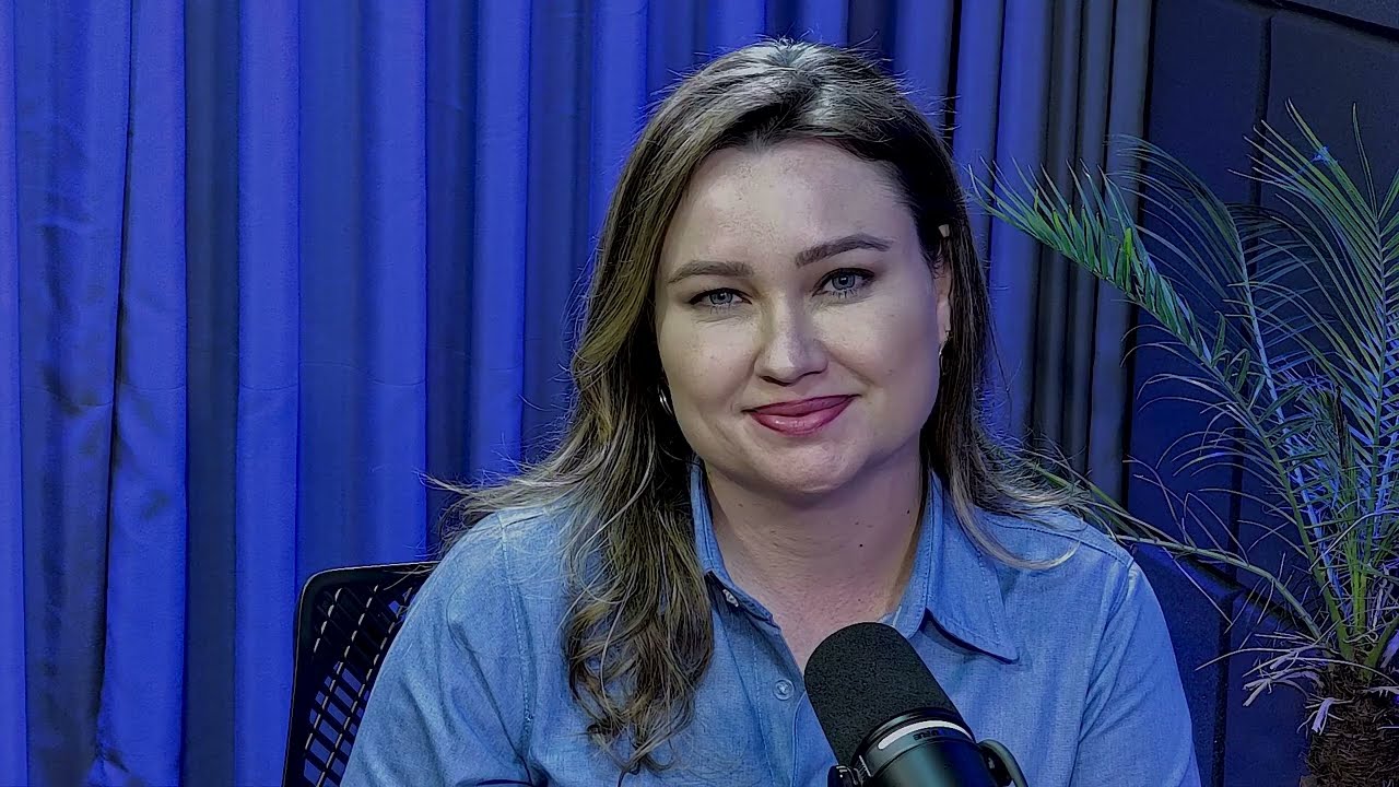 Deputada estadual, Lia Nogueira, em entrevista exclusiva ao Alô Mídia Cast, durante a 32ª Expoac