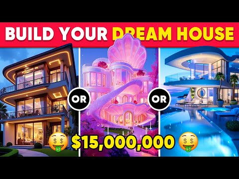 Would You Rather - Build Your Futuristic $15,000,000 HOUSE🏡✨🛸🤑 Leo Quiz