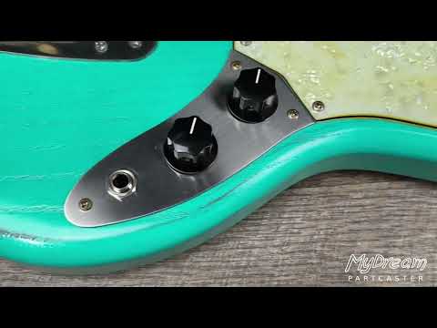 MyDream Partcaster Custom Built - Heavy Relic Green Competition Dreamsongs Halon image 12