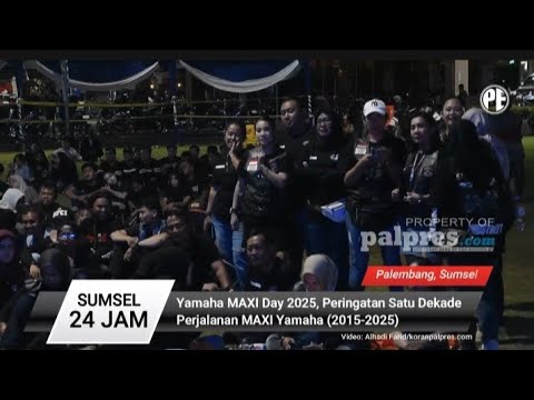 Yamaha MAXI 2025 Peringatan Satu Dekade Perjalanan MAXI Yama