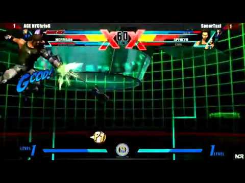 UMVC3 AGE ChrisG vs Senior Taxi