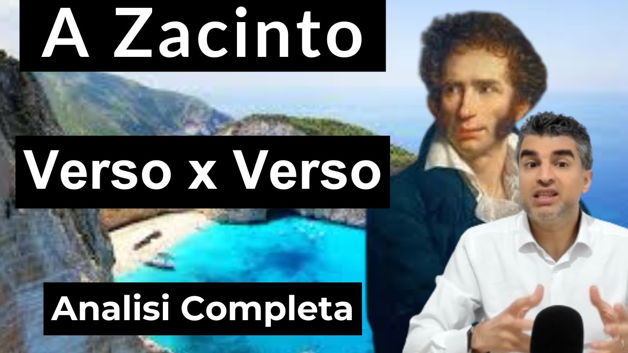 Ugo Foscolo: A Zacinto - Parafrasi, Figure Retoriche e Analisi (Spiegazione completa)