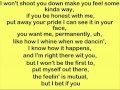 Rihanna - Say it [lyrics]