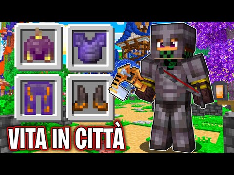 TROVO L'ARMATURA SEGRETA IN NETHERITE - VITA IN CITTÀ 2 #65 - Minecraft