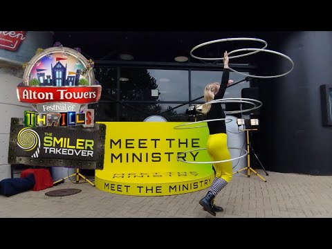 Meet the Ministry Show Festival of Thrills: The Smiler Takeover 2023 at Alton Towers