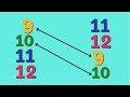 One Two Three 1 To 20 Numbers Matching 1 To 20 Matching Activity Matching Numbers
