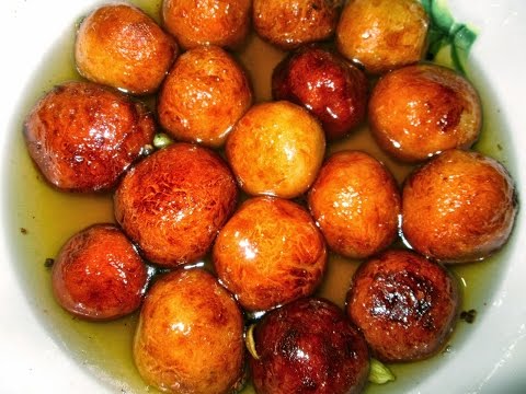 Gulab Jamun using Sweet Potato (Indian Dessert/Bengali Dessert/Sweet)