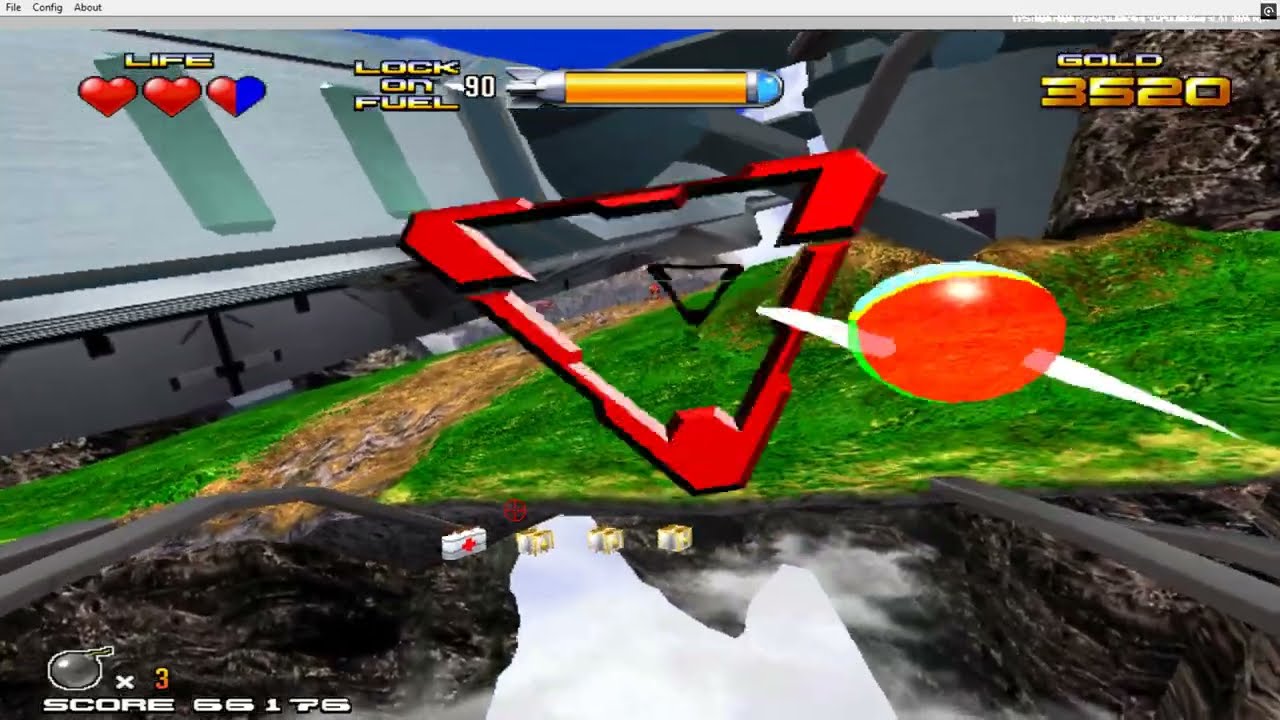 DEMUL 0-7 SEGA HIKARU = PLANET HARRIERS PLAY AS OPAOPA (  SEGA Fantasy Zone games) SECRET CHARACTER