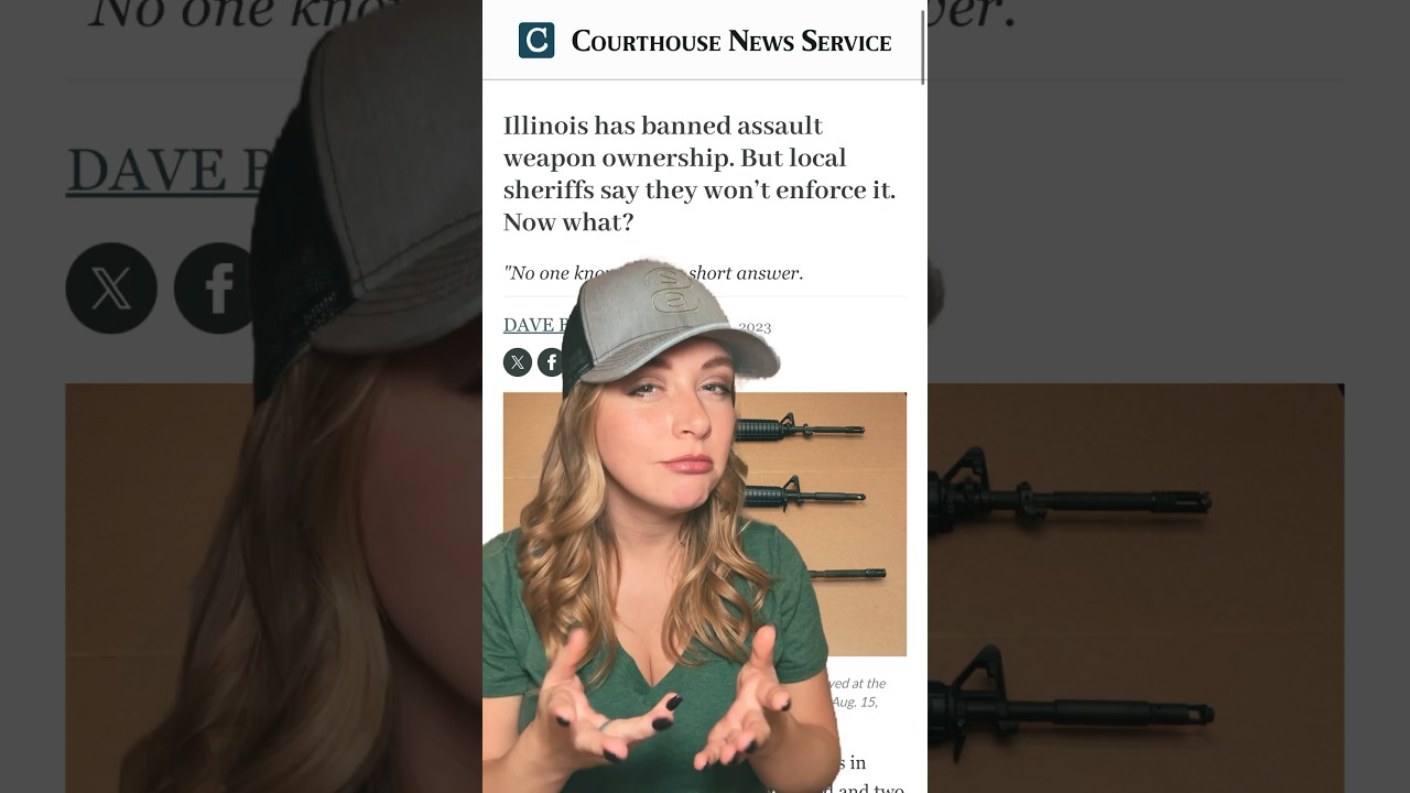 Even the Sheriff’s are AGAINST it… #shortsvideo #shortsfeed #shorts  #2ndamendment #guncontrol