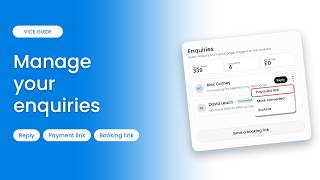 How to Manage Enquiries From Your Page