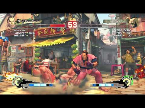 SSFIVAE~ Dan (sunanone) vs.  Zangief (TABRIS EVA06) HD