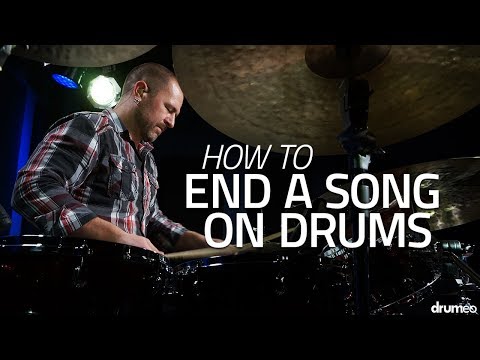 How To End A Song On Drums - Drum Lesson (Drumeo)