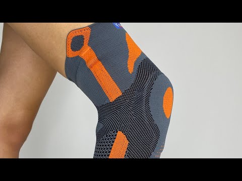 Бандаж на колено Thuasne 0355 при растяжении связок, при разрыве связок, при боли в колене, эластичный наколенник для коленного сустава