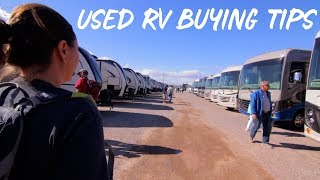 Buying a Used RV Tips!