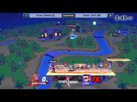 SFW #4 GF Set 1: Pulse|Zinoto (Diddy) vs Pulse|LOE1 (Luigi)