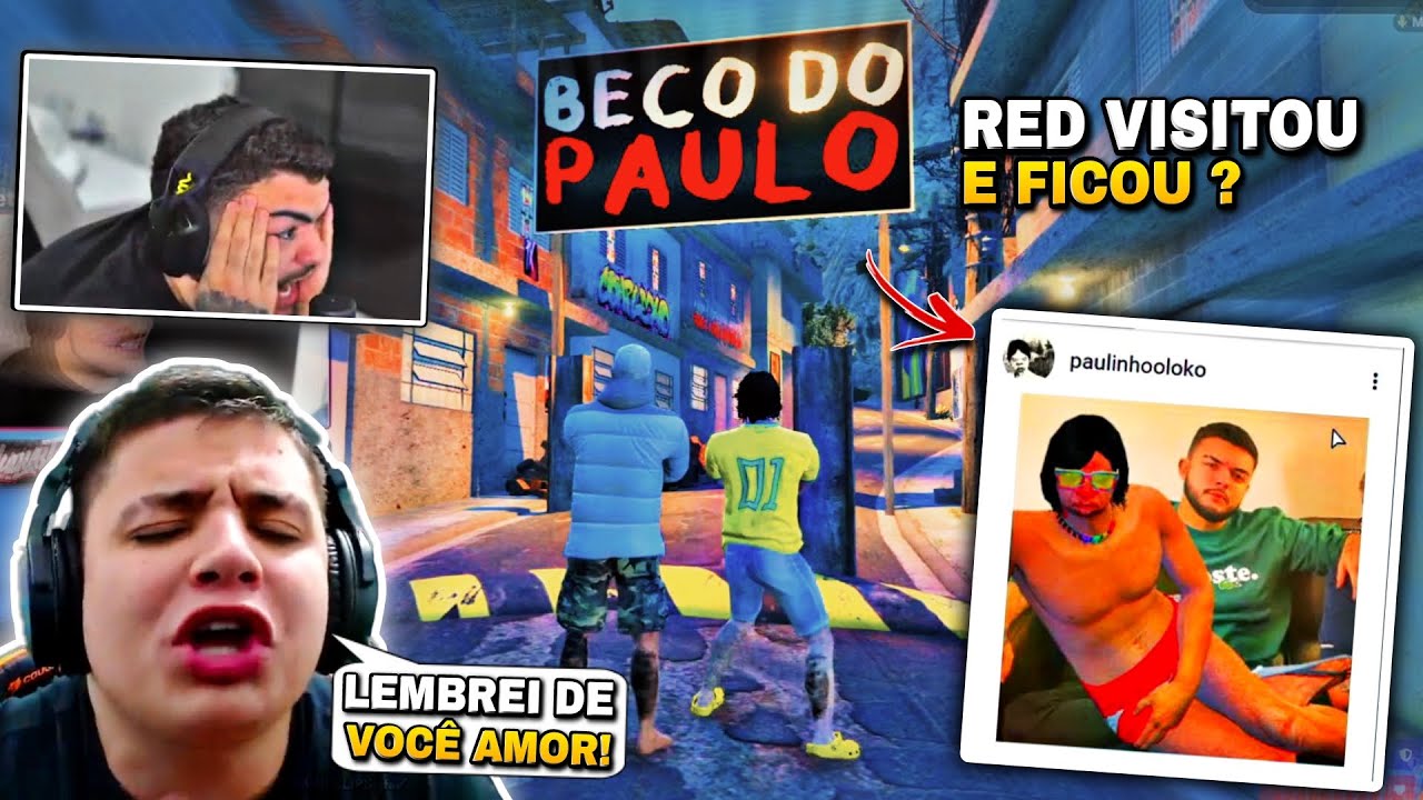 REAÇÃO DO LUQUETA COM PAULINHO O LOKO NO BECO DO PAULO ficou p*tô com as Fotos