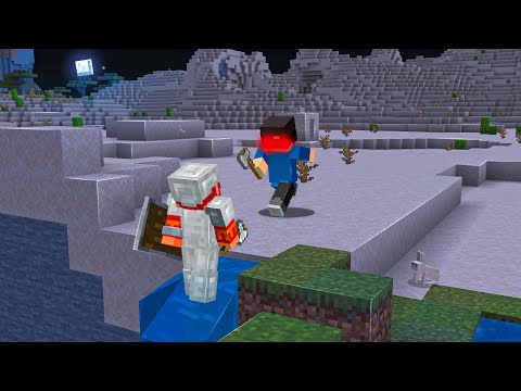 Minecraft mas é SPEEDRUNNER VS CAÇADOR ( A VOLTA )