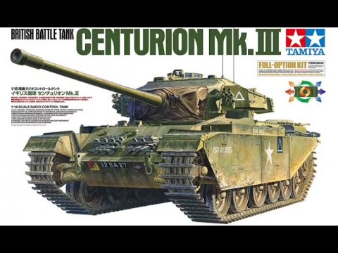 I'm Building the Giant 1/16 Tamiya Full Option Centurian Mk III R/C Tank, (First lets look inside.)