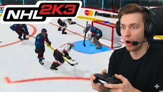 NHL 2K3 - Nintendo GameCube - PAL Gameplay - Full Match - Anaheim Vs NY Rangers (GameCube)