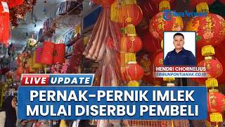 Jelang Imlek, Pernak-Pernik Lentera Mulai Diserbu Pembeli di Toko Blueberry Sanggau Pontianak