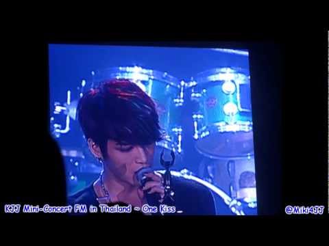 130217 KJJ Mini-Concert FM in Thailand ~ One Kiss
