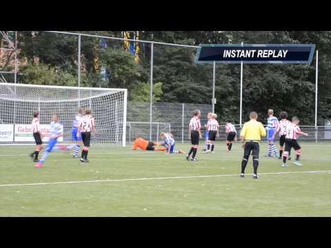 OLIVEO C1 - Alphense Boys C2 Bekerwedstrijd in Pijnacker 26 aug 2015