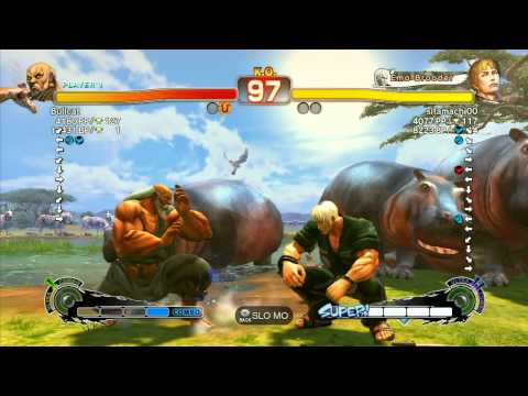 SSF4 AE: Bullcat (Gouken) vs sitamachi00 (Cody) - Ranked Match (720p HD)