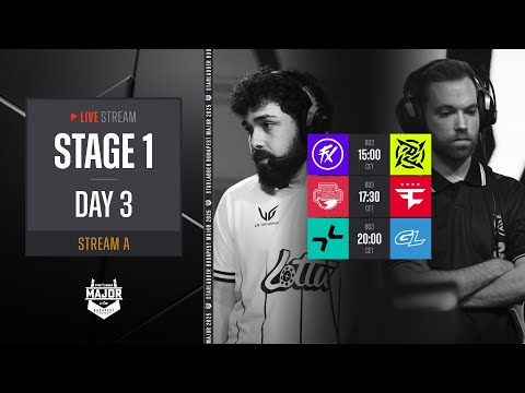 English Stream A | StarLadder Budapest Major 2025 - Stage 1 - Day 3