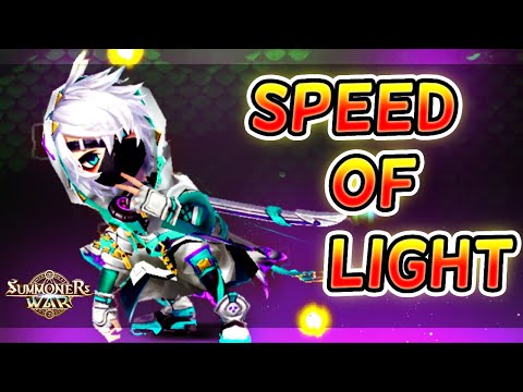 SPEEDY LIGHT TEAM with GIN (Summoners War)