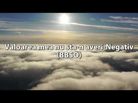 Negativ-Valoarea mea nu sta-n averi(BBSO)