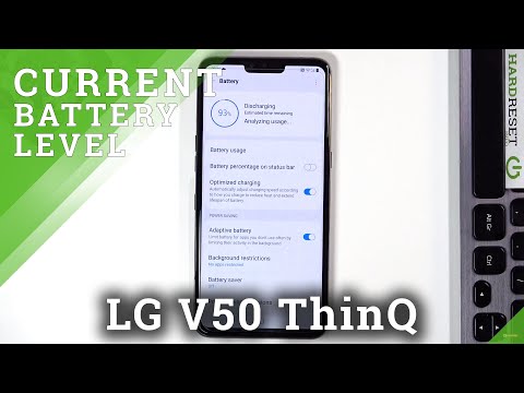 How to Show Battery Percentage in LG V50 ThinQ – Find Battery Options
