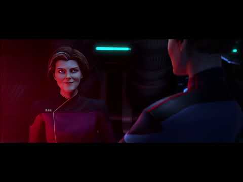 Admiral Janeway meets Holo-Janeway - Star Trek: Prodigy - 1x18 - "Mindwalk"