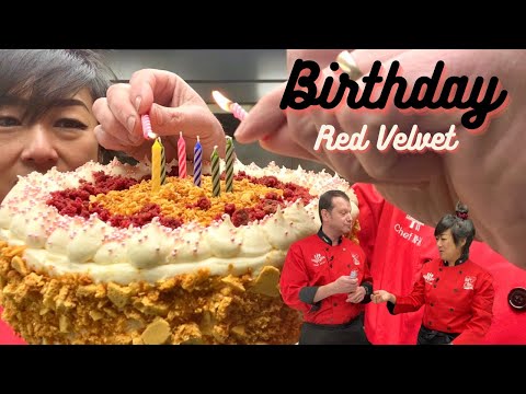 How to Make the Best Red Velvet Cake for the best birthday person ever in the history of people